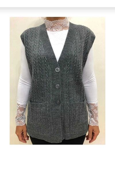 Yakalaa Mother Short Buttoned Vest
