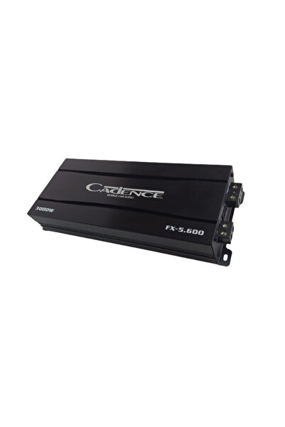 damla elektronik Cadence FX-5.600 Küçük Kasa 3000W 5*80rms 5 Kanal Oto Amfi