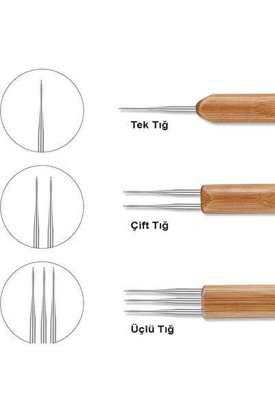KONAK PERUK Rasta Crochet Set - Stylish and Useful