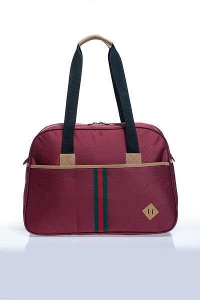 Fiyaka GK24E Hand Luggage Suitcase Travel Holiday Bag CLARET RED