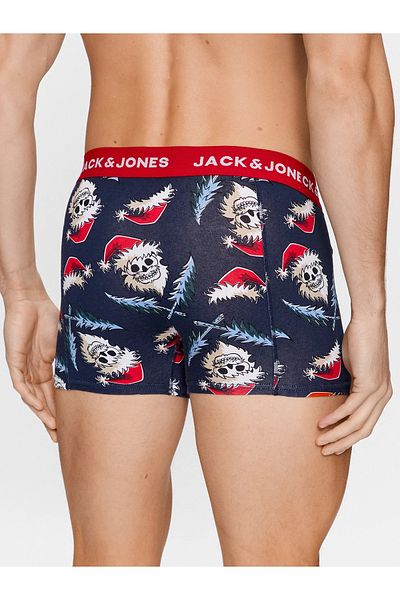 Jack & Jones Pánské novoroční ponožky boxer set - 12247717