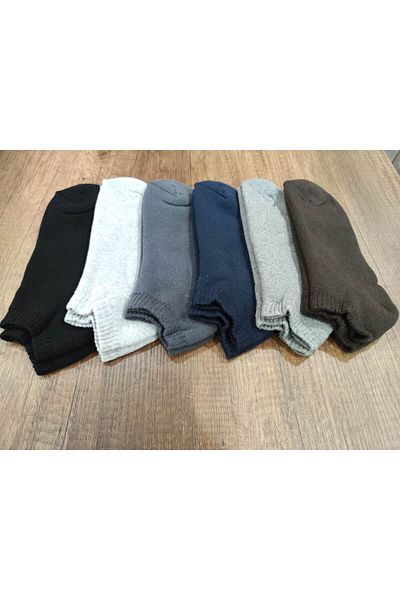 Leement socks Унисекс 6 чифта къси чорапи до глезена от хавлиени материи