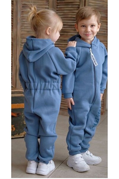 Manj Baby CHILDREN'S 3-THREAD RUFFLED JUMPSUIT