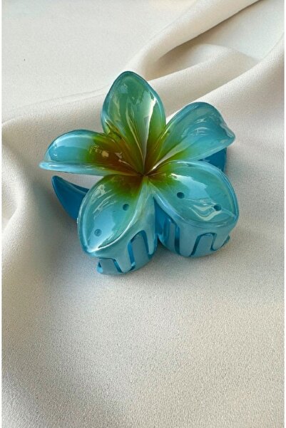 Heartfelt Gifts Lotus Hibiscus Çiçeği Premium Çiçek Mandal Toka 8 cm