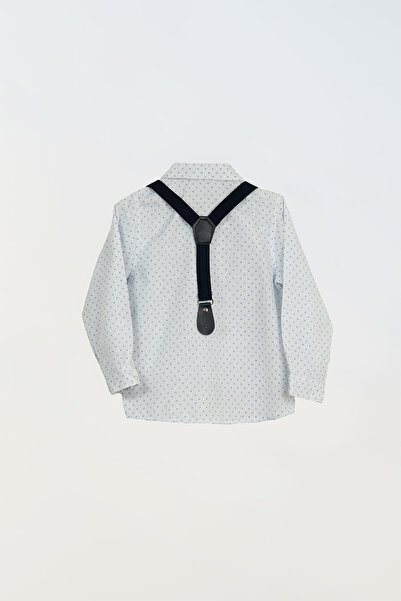 LULU Kids Erkek Çocuk Takım Elbise Papyonlu Ve Askılı "nida" Modeli