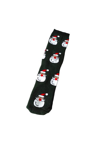 Sembol New Year Themed Women's Men's Towel Socks Christmas New Year Size 36-43