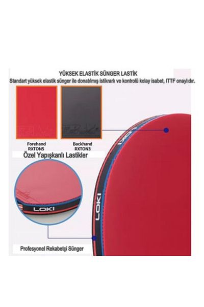 LOKİ WANG HAO 8 STAR ITTF APPROVED TABLE TENNIS RACKET (CASE GIFT)