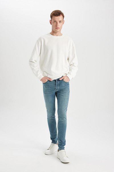 DeFacto Super Skinny Jeans – Normale Taille, Extra Skinny Leg R8760az24sp