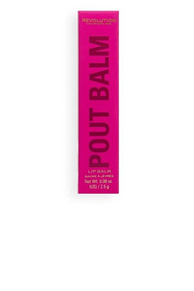 Revolution Lip Pout Balm Dudak Balm Fuchsia Shine PR