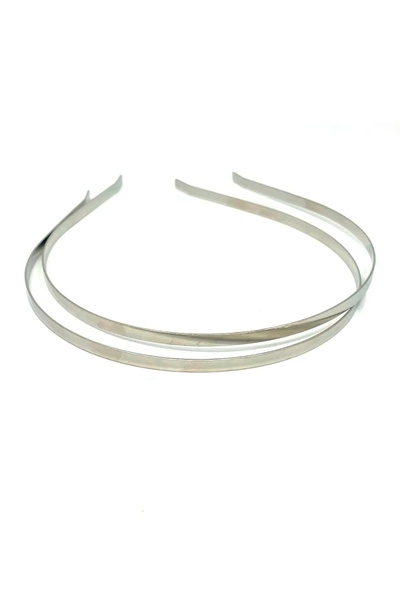 SLA tasarım 6 τεμάχια μεταλλική κορώνα σε ασημί χρώμα 5 χιλιοστών