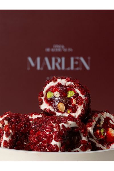 Marlen Atom Turkish Delight with Green Pomegranate 500g