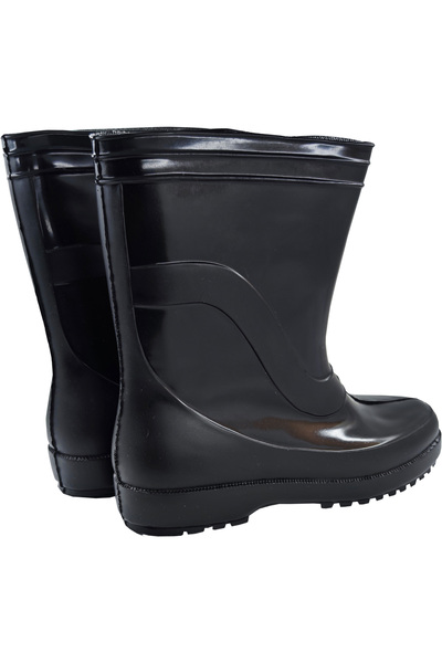 fafatara Unisex Siyah Su Geçirmez Yağmur Çizmesi