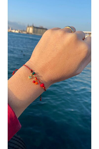 elamindunyasi Bead Figure Christmas Bracelet