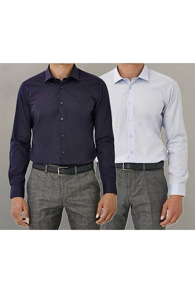 ALTINYILDIZ CLASSICS CLASSIC SIMPLE SHIRT SET OF 2