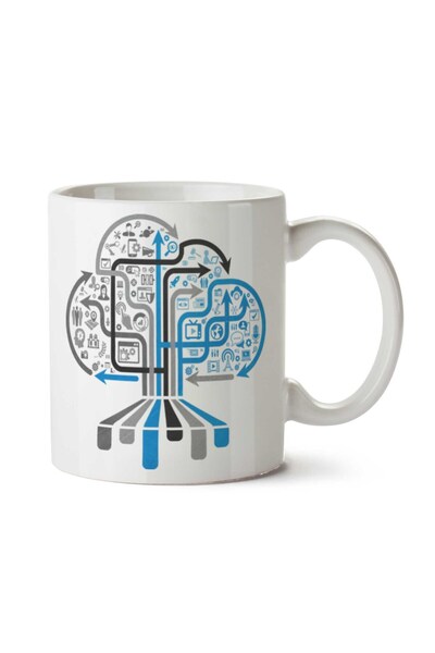 ART HEDİYE كوب مطبوع على الجانبين من Innovation-Free-PNG-Image