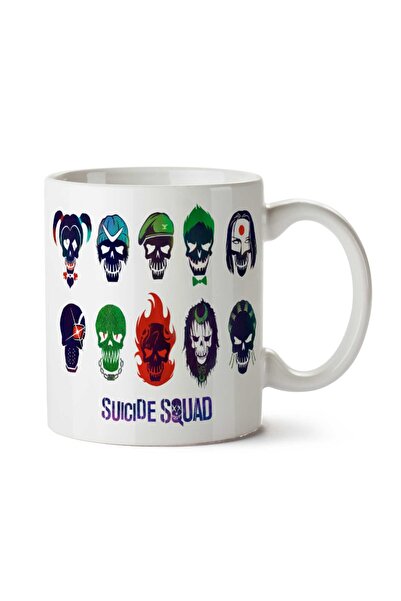 ART HEDİYE كوب هارلي كوين جوكر ديدشوت - كوب مطبوع عليه قاتل