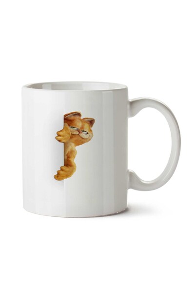 ART HEDİYE كوب غارفيلد هالو مطبوع على الجانبين