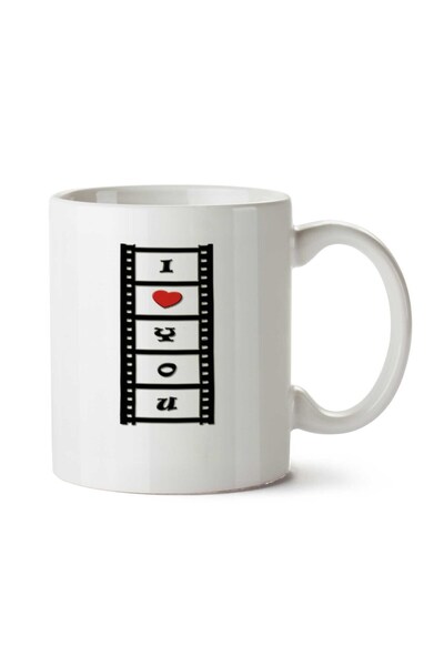 ART HEDİYE Fotografia de amor كوب مطبوع على الجانبين