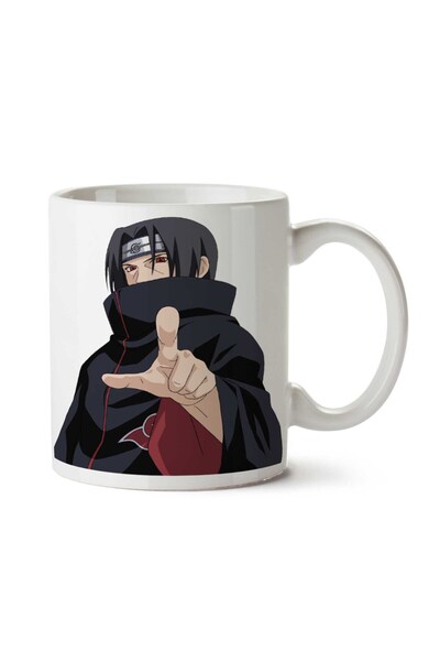 ART HEDİYE Itachi Uchiha Sasuke Uchiha Madara One Minute Two Side Printed Mug...