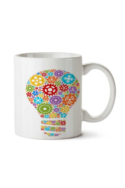 ART HEDİYE كوب مبتكر PNG-HD مطبوع على الجانبين