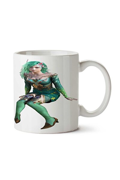 ART HEDİYE كوب فانتاسي شفاف مطبوع على الجانبين