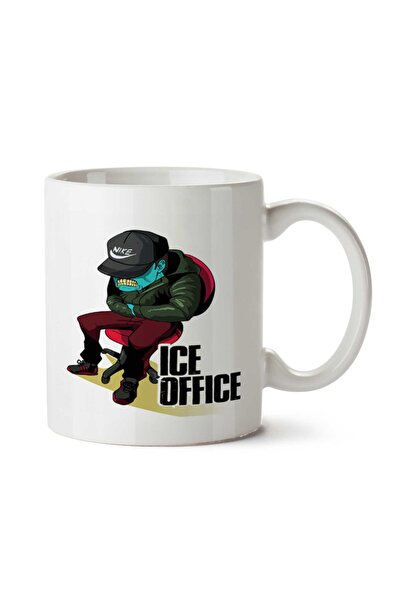 ART HEDİYE كوب مطبوع على الجانبين من ICE OFFICE