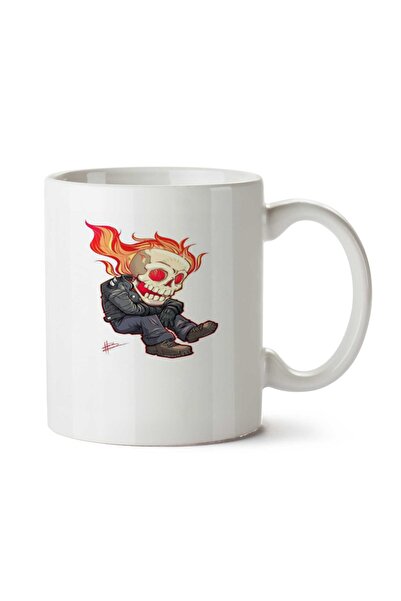 ART HEDİYE كوب Fogo مطبوع على الجانبين