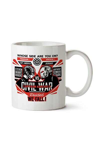ART HEDİYE كابتن أمريكا ضد الرجل الحديدي الحرب المدنية مقسمة نحن نذهب من أجل ...