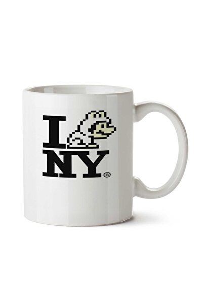 ART HEDİYE كوب I Love Frog مطبوع على الجانبين