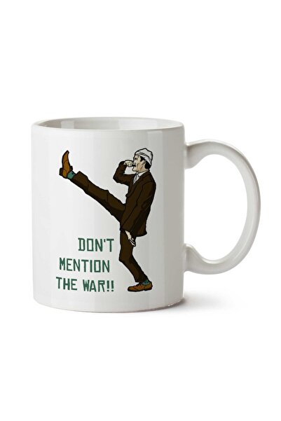 ART HEDİYE كوب Fawlty Towers Dont Mention The War مطبوع على الجانبين