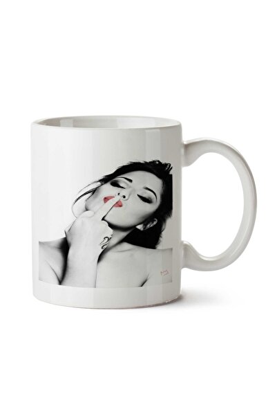 ART HEDİYE كوب بطبعة وجهين من Finger Kiss