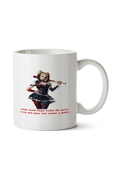 ART HEDİYE HARLEYQUEEN Real Villains Two Side Printed Mug