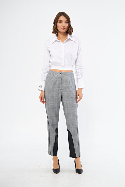 LAMANTE KOL DETAYLI CROP GÖMLEK