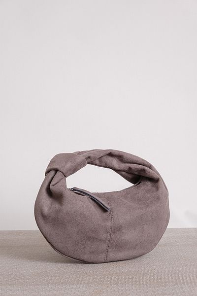 Çantacımstore Dámská kabelka Mini Jordie Suede Grey 1612