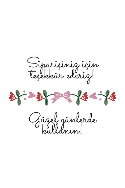 Pera Autocolant rotund/etichetă scris „Vă mulțumim pentru comanda dvs.” 4,5 cm 72 buc.