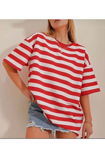 modasindoma تي شيرت نسائي مخطط