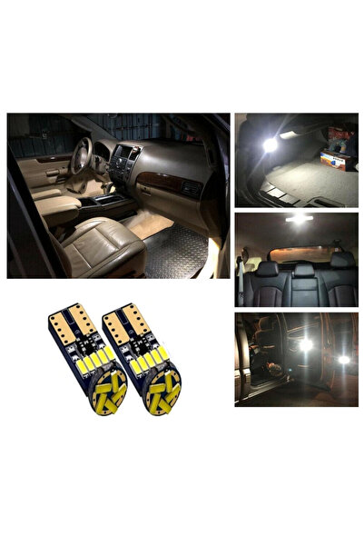 MeyZone T10 Led Oto Park Plaka Ampulü Beyaz Tavan Ampulü 15 Led W5W