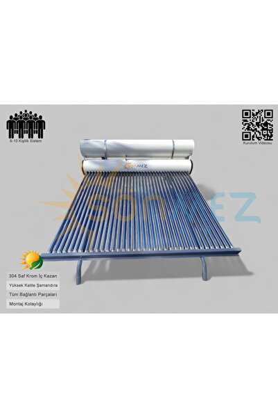 Sönmez Solar Enerji 30x Vakum Tüplü Güneş Enerji Sıcak Su Sistemleri