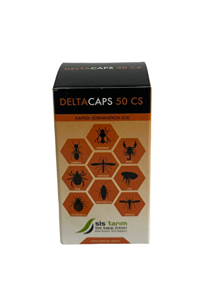 SİSTARIM Deltacaps 50cs/ Toz Böceği Susam Böceği Tatarcık Ilacı Kokusuz Kalıc...