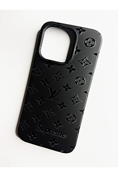 Q Aksesuar İphone 11 Pro Max Uyumlu Logolu İçi Kadife Telefon Kılıfı