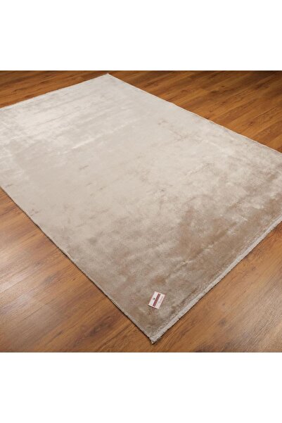 Eko Halı Velvet Sade Desenli Makine Dokuma Halı-velvet Vt Plaın Beıge Tn