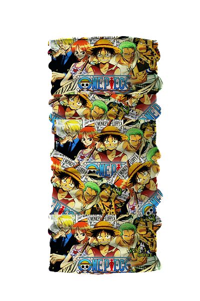 TEEMOOD PIRATE PARROT One Piece Kaisen Anime Manga Motor Cycling Face Mask Bandana Outdoor Neck Collar Buff Headwear