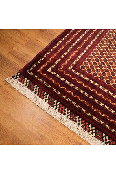 Halıcızade Afgan Desenli Hoca Roşnai El Dokuma Halı