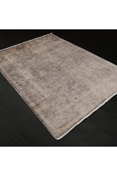 Halıcızade Retro Serisi Vintage El Dokuma Gri Halı