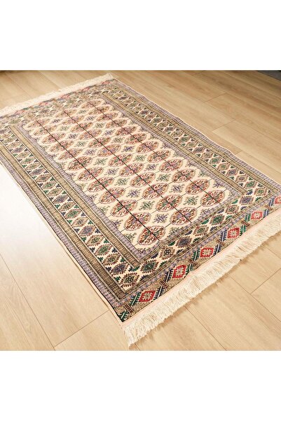 Halıcızade Türkmen Buhara Desenli El Dokuma Halı