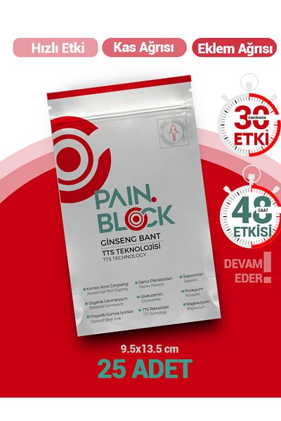 PAİN BLOCK Pain Block Pain Free Tts Technology Painless/Pain Band