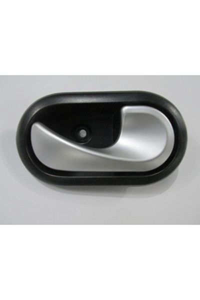 İthal RENAULT SCENIC- 2- 03/09; FRONT DOOR INTERIOR OPENING HANDLE RIGHT BLACK (SILVER GREY)