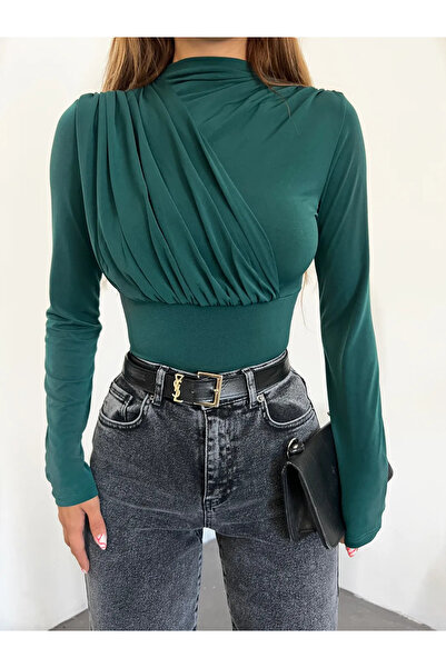 TREND CORP CU IMPRIMARE FRONTALĂ - VERDE ULEI