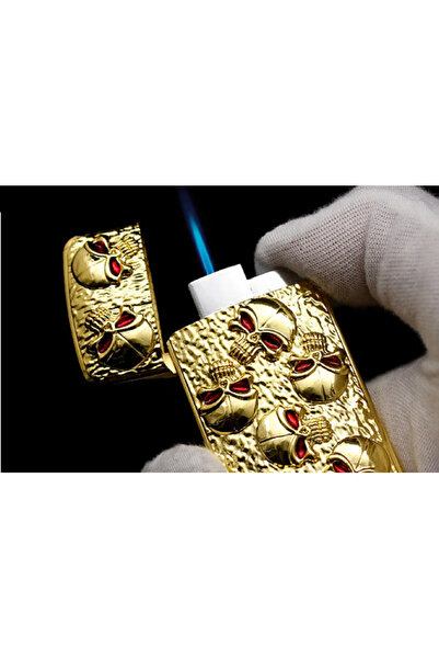 Heartfelt Gifts Yeni ve Garip Kafatası Temalı Zirkon Taşlı Metal rüzgar geçir...