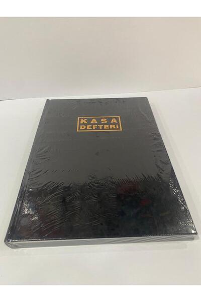 Gülpaş 718 Termo Deri Kapak 20x28 160 Sayfa Kasa Defteri Siyah